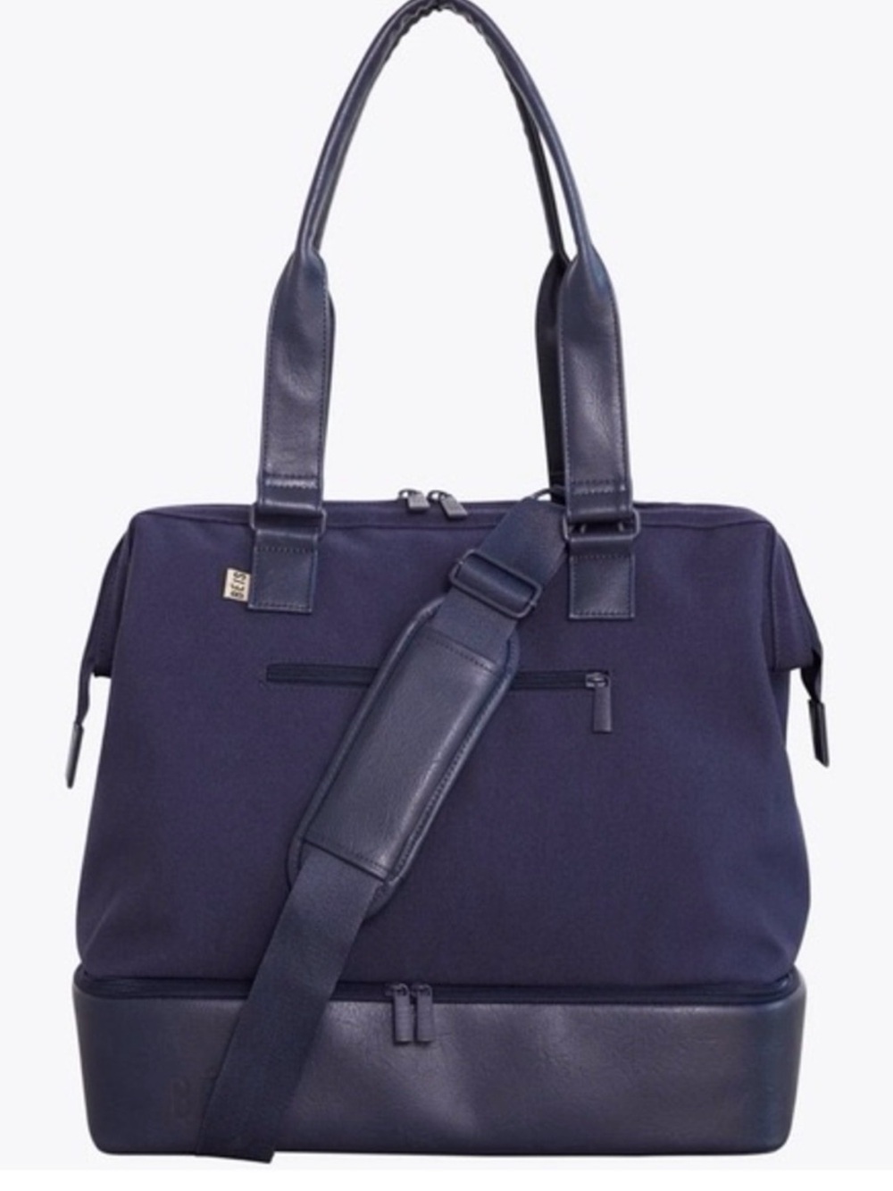 Beis the mini weekender in navy - Picture 1 of 10